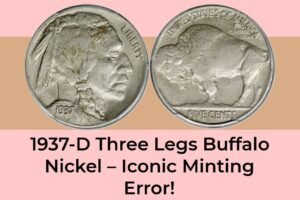 1937-D Three Legs Buffalo Nickel – Iconic Minting Error!