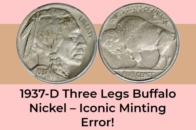 1937-D Three Legs Buffalo Nickel – Iconic Minting Error!