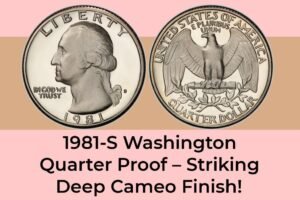 1981-S Washington Quarter Proof – Striking Deep Cameo Finish!