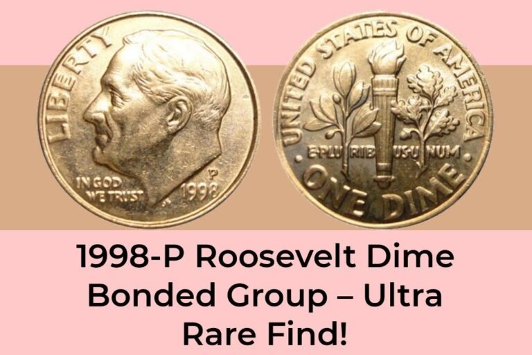 1998-P Roosevelt Dime Bonded Group – Ultra Rare Find!