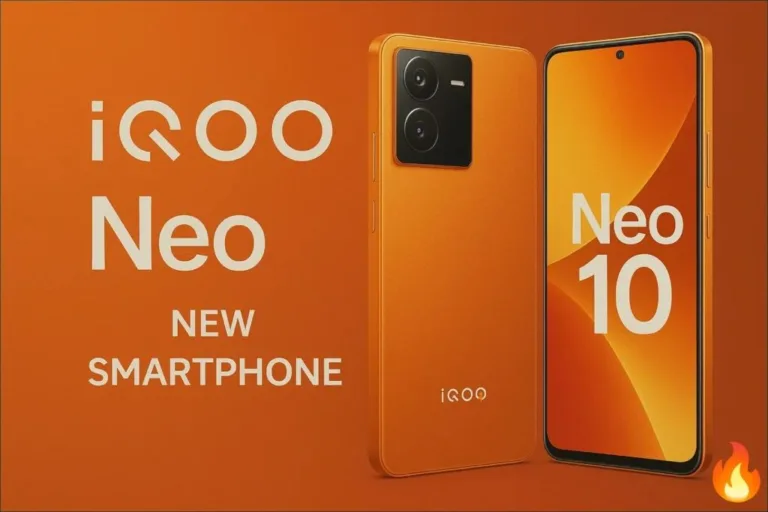 iQOO Neo 10 5G : Snapdragon 8s Gen 4 Powerhouse with 7,000mAh Battery