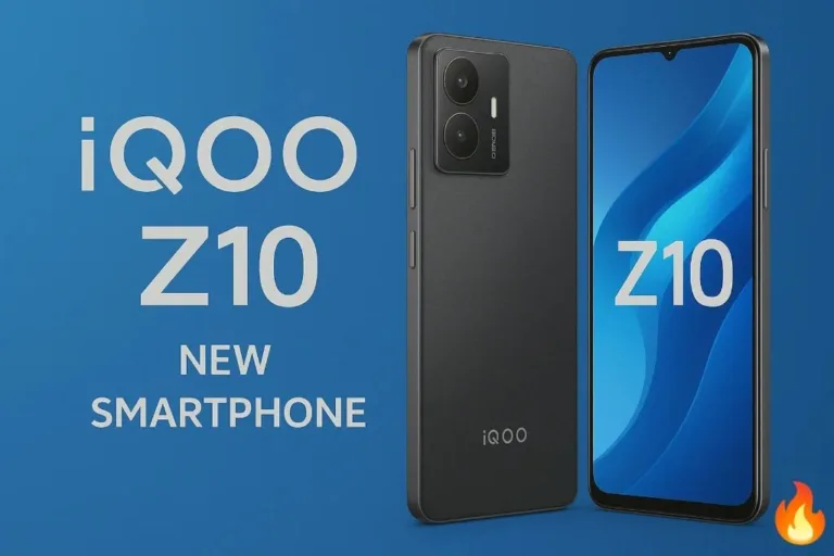 iQOO Z10 5G : Massive 7,300mAh Battery and Snapdragon Power Under ₹25,000