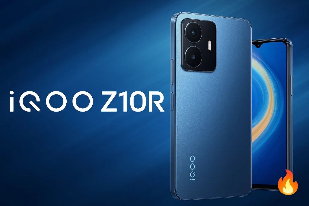 iQOO Z10R 5G : Dimensity 7400 & 5,700mAh Battery Under ₹20,000