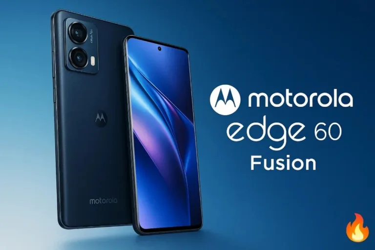Motorola Edge 60 Fusion 5G : Premium Design & AI Features Under ₹25,000