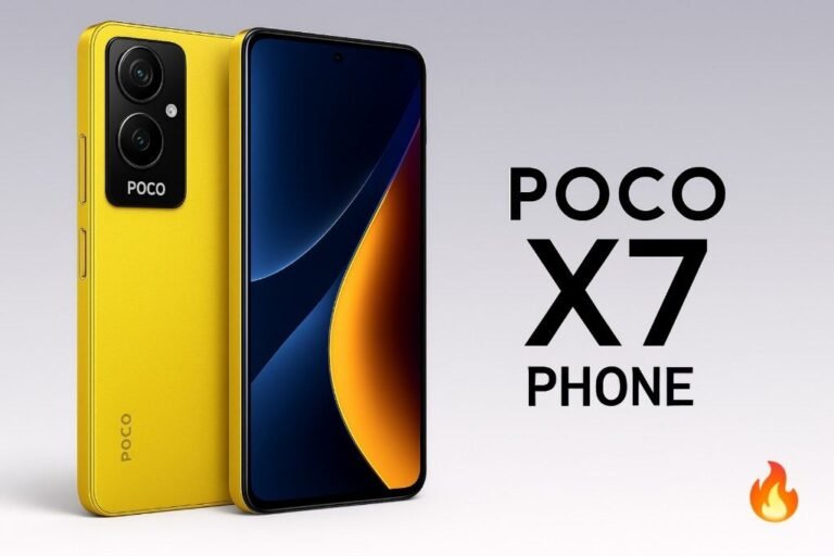 POCO X7 5G : Dimensity 7300 Ultra & 5,110mAh Battery at ₹16,999