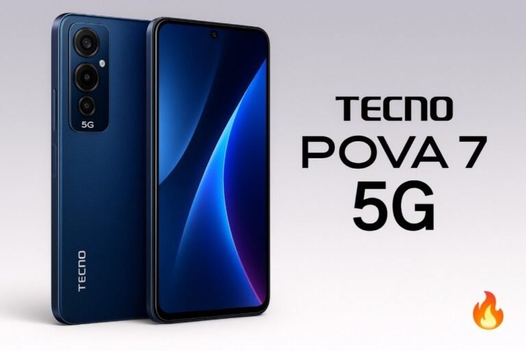 Tecno Pova 7 5G : 6,000mAh Battery & Dimensity 7300 Ultimate at ₹12,999 1 Tecno Pova 7 5G : 6,000mAh Battery & Dimensity 7300 Ultimate at ₹12,999