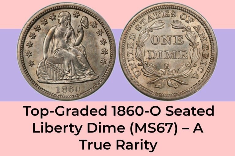 Top-Graded 1860-O Seated Liberty Dime (MS67) – A True Rarity