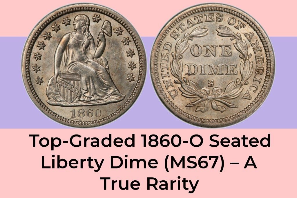 Top-Graded 1860-O Seated Liberty Dime (MS67) – A True Rarity
